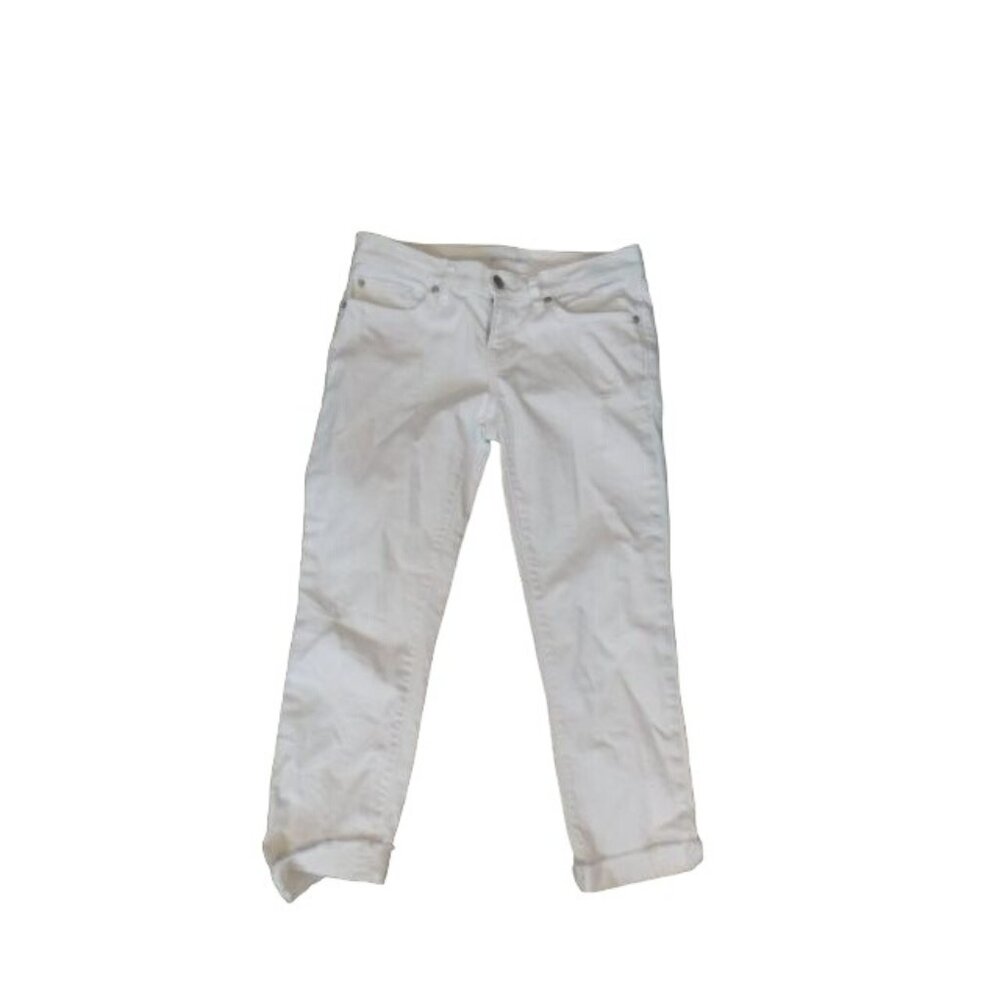 Ann Taylor LOFT Size 2 White Denim Jeans
